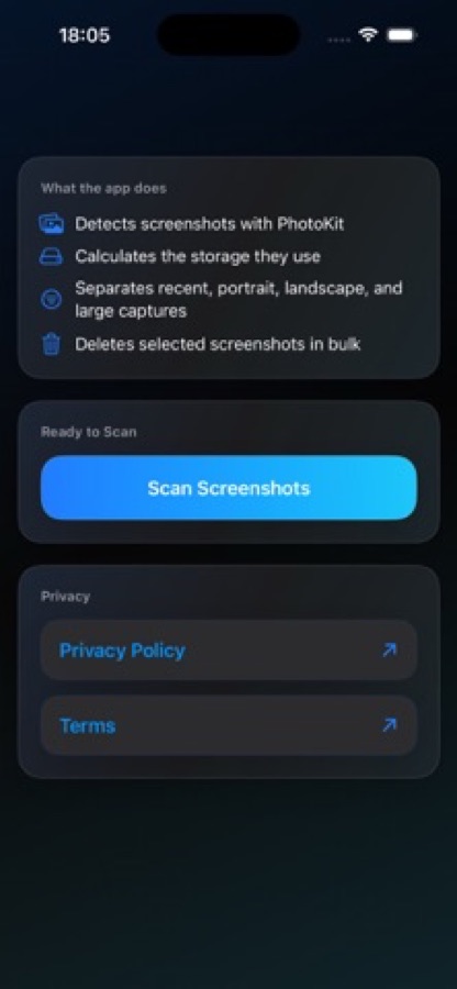 Fastest Screenshot Cleaner 2